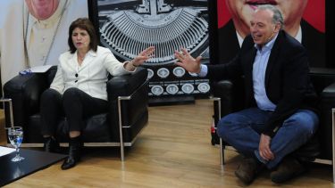 Bullrich dijo que comparte "valores" con Berni. 