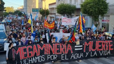 Chubut derogó la ley de zonificación minera. 