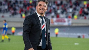 Marcelo Gallardo dirigirá al equipo de River que visitará a Newell´s Old Boys por la Copa de la Liga Profesional de Fútbol. Gentileza.
