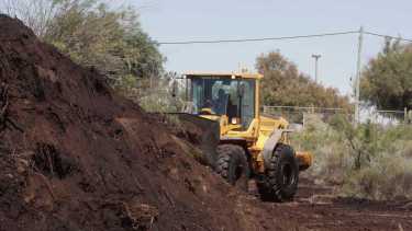 Tardarán varios meses en sanear la flora en algunos sectores afectados por el derrame (Oscar Livera) 