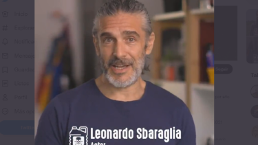 Leonardo Sbaraglia participó de una campaña contra los agroquímicos. 