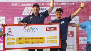 Zille, el representante regional en el Rally Dakar