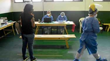 El detectar en el Ruca Che Foto: Florencia Salto