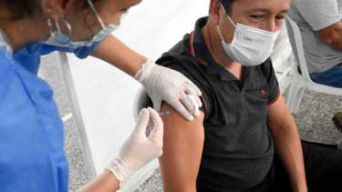 En la provincia se aplican todas las dosis a demanda. Foto: Florencia Salto.