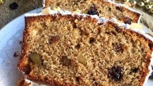 Budín integral con frutos secos