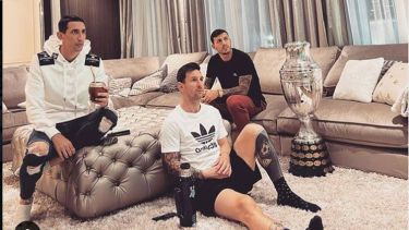 ¿Casual? La imagen enloqueció a los fanáticos. 
