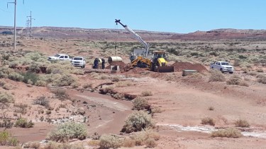 La fisura se detectó en el ducto Barreales (Foto Archivo)