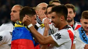 Pity Martínez y Juanfer Quintero recordaron el título en Madrid en su aniversario