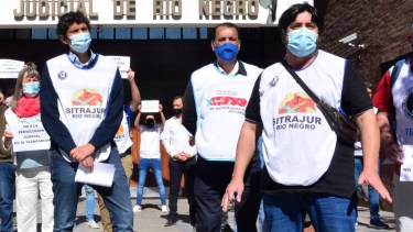 El gremio de los judiciales y un nuevo frente de conflicto con el Poder. Foto: Marcelo Ochoa.