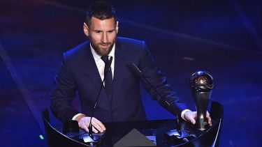 La Pulga ganó el premio The Best, que organiza la FIFA, en 2019.