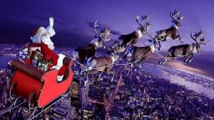 Un Papá Noel que repartía felicidad y generaba temor