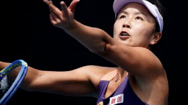 Peng Shuai, la tenista china que denunció ser violada por un funcionaria. 