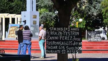 Trabajadores de La Reginense denunciaron a integrantes del consejo de administración. (Foto Néstor Salas)