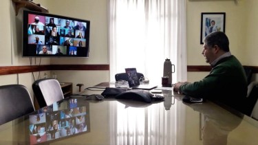El ministro de Economía, Luis Vaisberg participará -en forma presencial- del Plenario para fundamentar el presupuesto para el año próximo. Foto Archivo.
