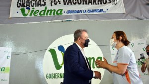 Dejó de funcionar el vacunatorio del gimnasio Fioravanti Ruggeri de Viedma