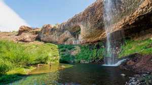 Las Tapaderas, la cascada escondida en el norte neuquino: «Es tan linda que no se puede creer»