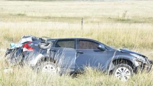 Murió un director del BPN y sus dos hijos en un choque múltiple