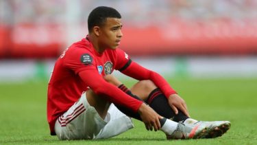 Greenwood no volverá a entrenar ni jugar partidos hasta nuevo aviso, advirtió el club.-