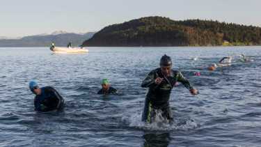 El triatlón es una verdadera aventura y vuelve a realizarse. Foto: archivo Marcelo Martinez