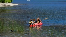 Imagen de Tras los incendios, volvió el encuentro de los turistas con el lago Steffen