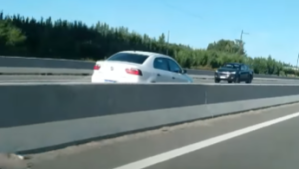 Manejaba a 120 km/h en contramano por la autovía de la Ruta Nacional 22