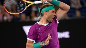 Nadal avanzó a los cuartos de final en el Abierto de Australia