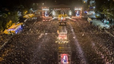 La Fiesta Nacional de la Manzana 2022 tendrá una variada grilla de artistas regionales. Archivo. 