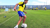 Imagen de Con Benedetto como titular, Boca venció en un amistoso a Atlanta