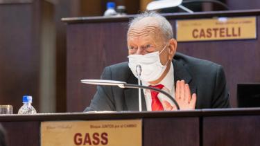 El diputado César Gass presentó el proyecto en la Legislatura.