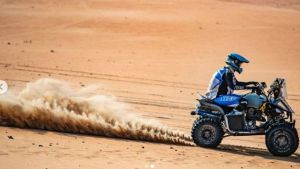 Andújar, el argentino que está adelante en la travesía dakariana