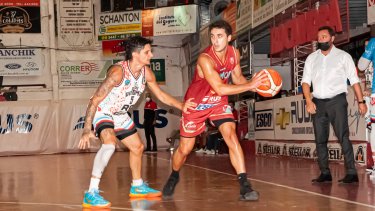 Eidintas fue la figura del equipo de Bogliacino pero a Viedma no le alcanzó. Foto: prensa Rocamora
