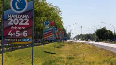 Desde la semana pasada se puede ver la nueva cartelería. Foto Juan Thomes.