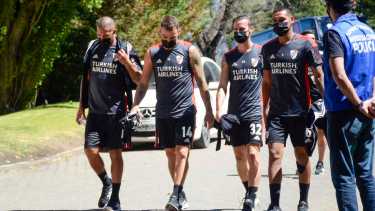 River inició la parte fuerte de su pretemporada en San Martín. (Fotos: Patricio Rodríguez)
