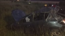 Imagen de Familia de Buenos Aires volcó en la Ruta 22, cerca de Cervantes, y hay una menor herida