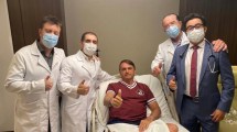 Imagen de Jair Bolsonaro fue dado de alta tras dos días de internación