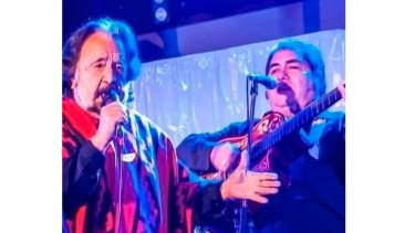 Junto al cantor, García recorrió escenarios nacionales e internacionales - Foto: INAMU en Facebook. 