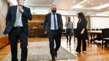 Martín Guzmán se reunió este jueves con gremialistas y empresarios.