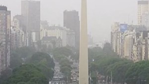 El humo del incendio en Puerto Madryn llegó a Buenos Aires