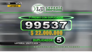 El sorteo extraordinario de Fin de Fiestas se fue para Catamarca y Corrientes