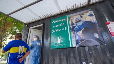 Entre ayer y hoy hubo 160 casos confirmados de coronavirus en Viedma. Foto: Pablo Leguizamon