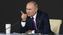 Imagen de Putin acusó a Estados Unidos de usar a Kiev como «instrumento» contra Rusia