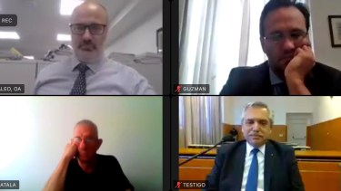 Comenzaron los alegatos, por el juicio de la Obra Pública. Foto: Télam