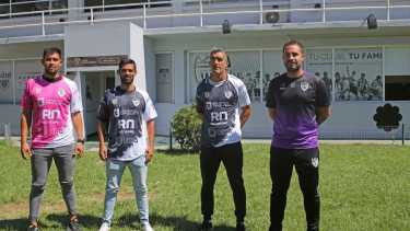 Crespo, Meza, Berra y Alecha estuvieron presentes en la conferencia de prensa. (Foto Juan Thomes)