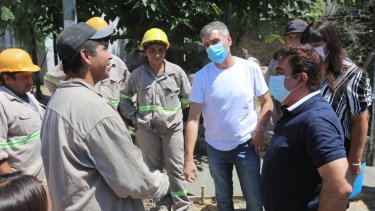 El ministro de Desarrollo Social afirmó que las personas beneficiarias podrán elegir dónde trabajar. (@JuanZabaletaOK).-