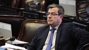 Martínez, líder de la bancada de Unión por la Patria en Diputados. Foto: archivo. 