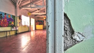 A días del inicio de clases, hay escuelas sin mantenimiento edilicio en Roca