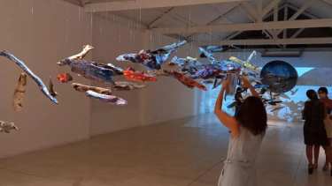 La instalación fue creada por Carlos Juárez. (Foto: Gentileza)
