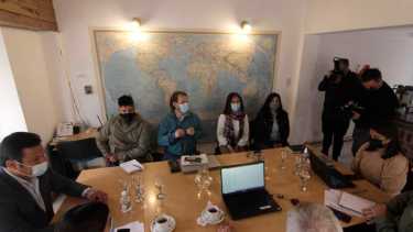 ATEN y el Gobierno tuvieron ayer su cuarta mesa de negociación. Foto: Oscar Livera