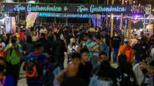 Una marea joven copó la Fiesta de la Manzana