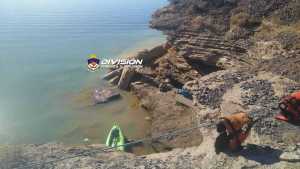 Identificaron a la persona que murió por el desmoronamiento de un acantilado en Mari Menuco